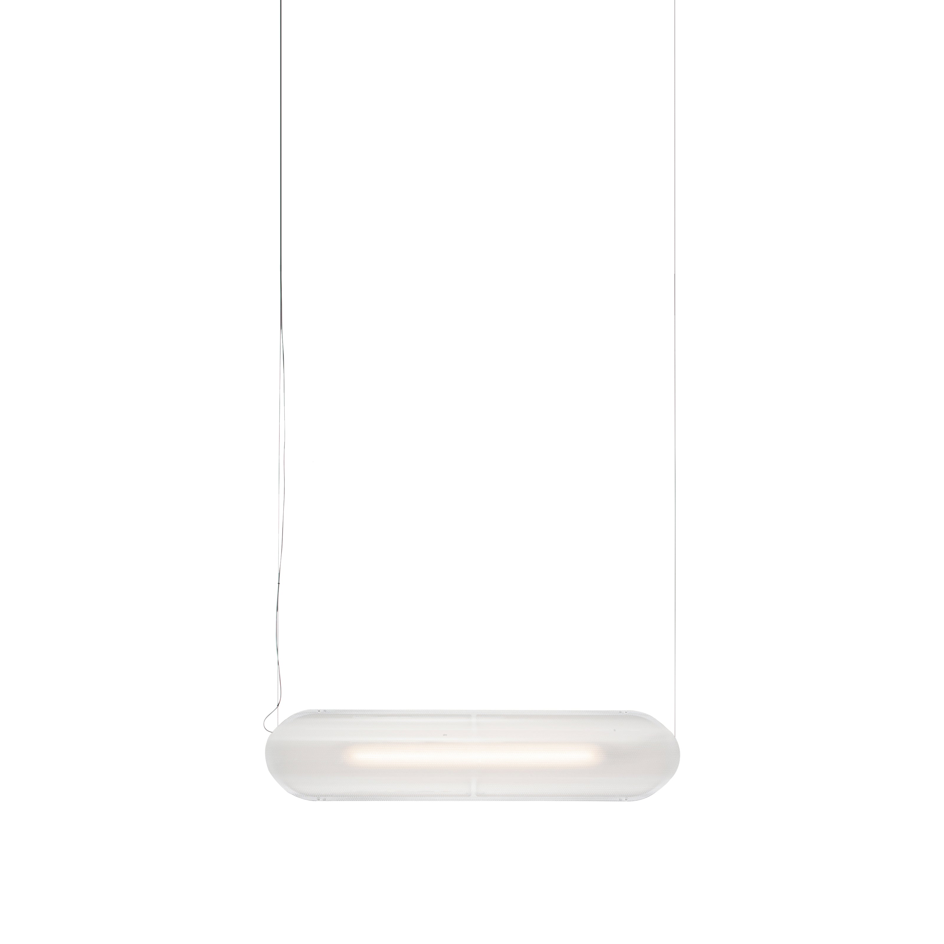 Vale System Y-Axis Pendant Light: Horizontal + End-to-End + Vale 1 + Silica