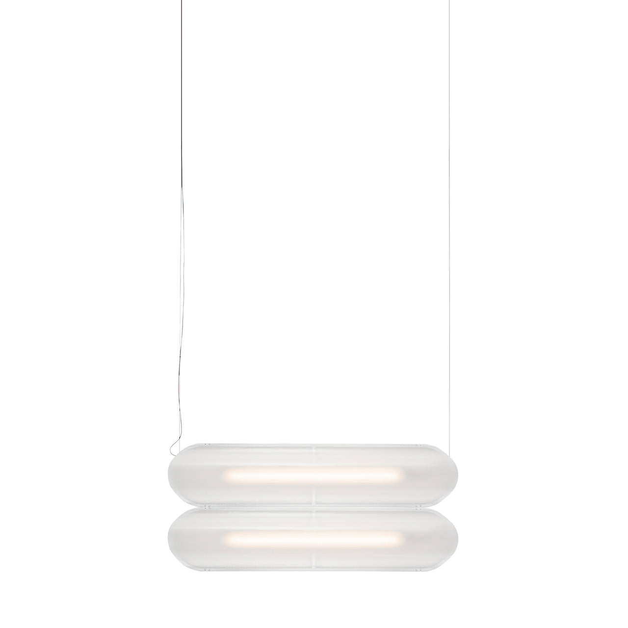 Vale System Y-Axis Pendant Light: Horizontal + Side-to-Side + Vale 2 + Silica