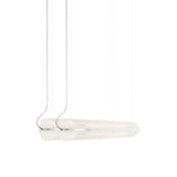 Vale System X-Axis Pendant Light: Horizontal + Side-to-Side + Vale 2 + Silica