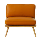 Spine Lounge Suite Chair: Lacquered Oak