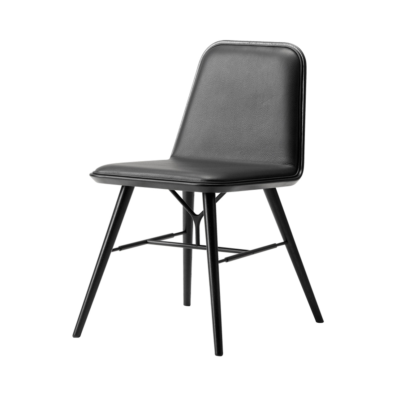 Spine Chair: Black Lacquered Ash