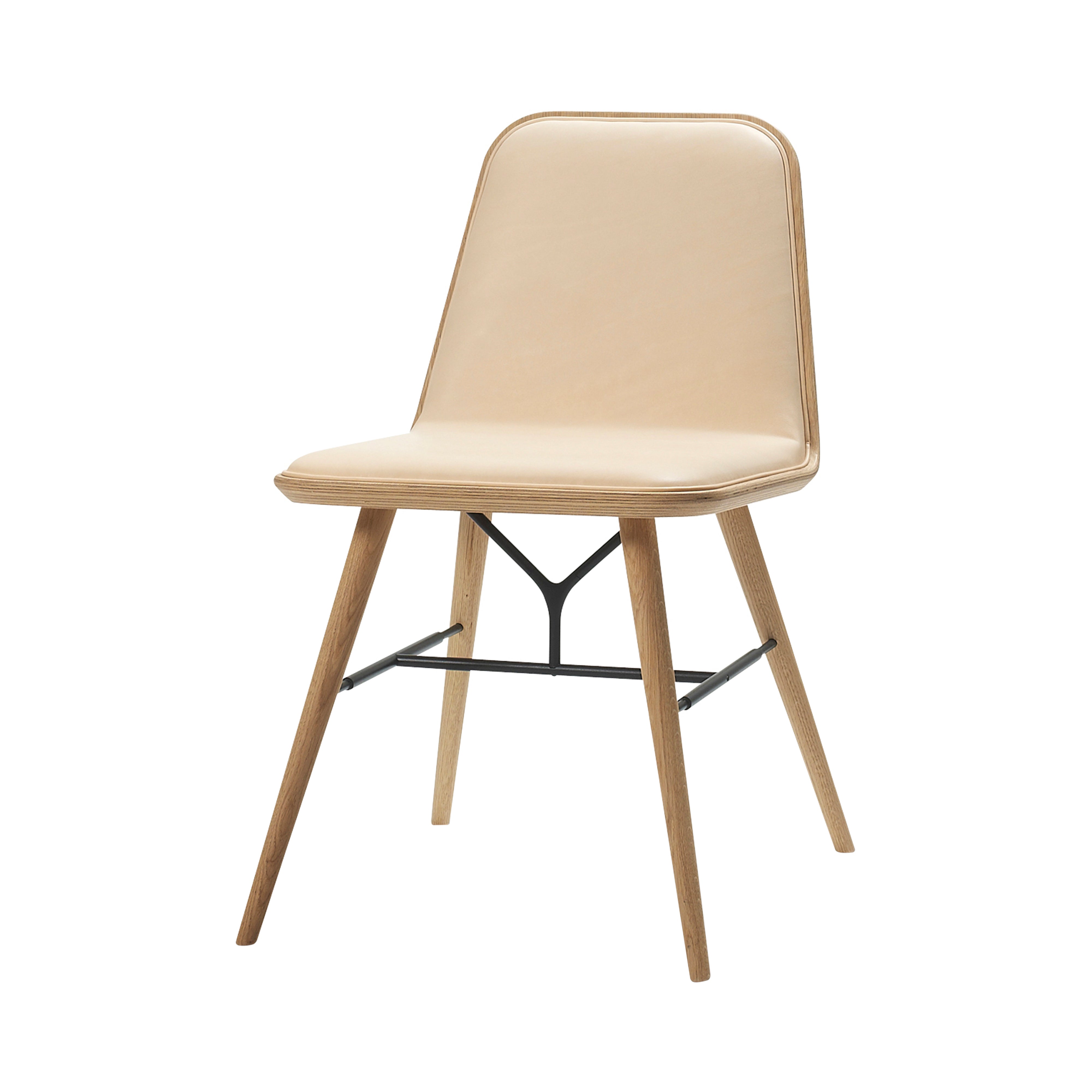 Spine Chair: Lacquered Oak