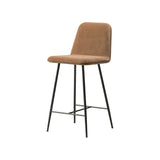 Spine Bar + Counter Stool with Back: Metal Base + Counter