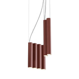 Silo 10 Suspension Lamp: Terracotta