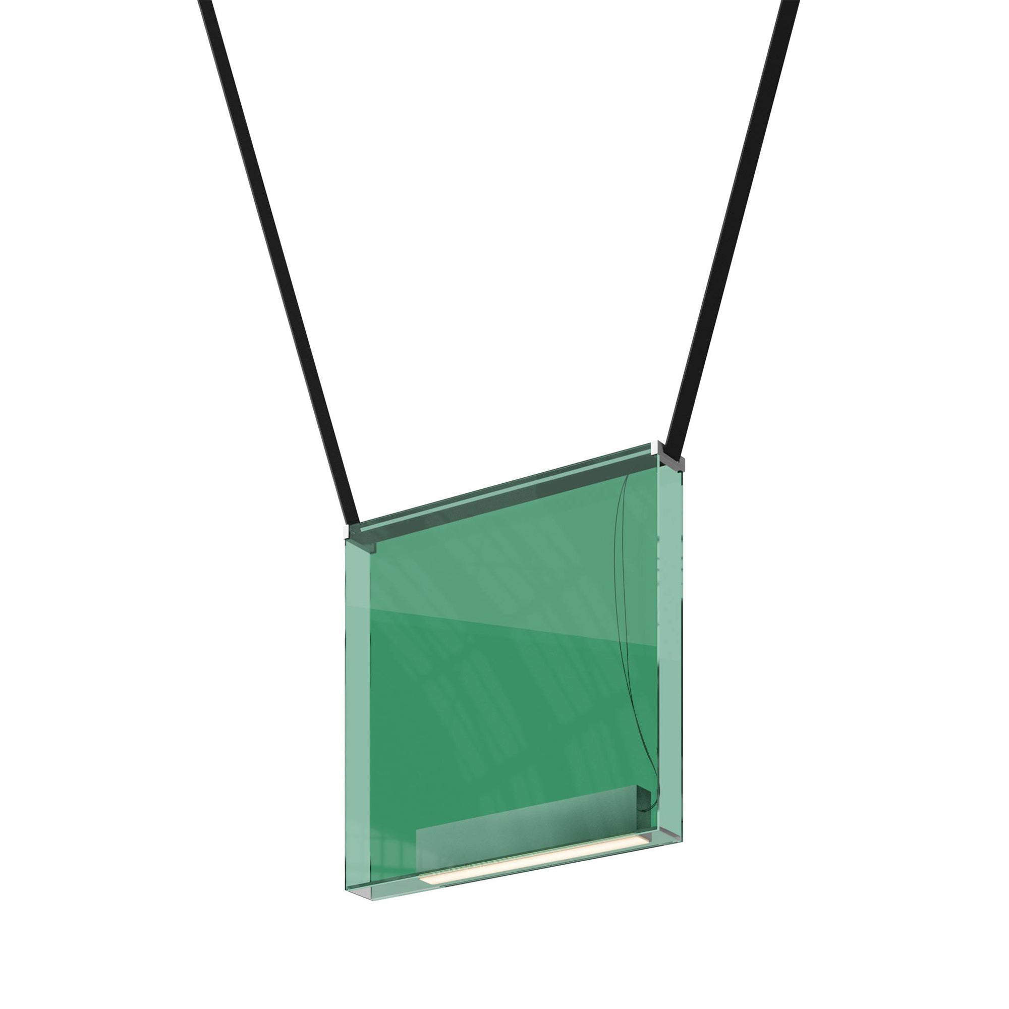 Sainte Atelier 02 Suspension Lamp: Green