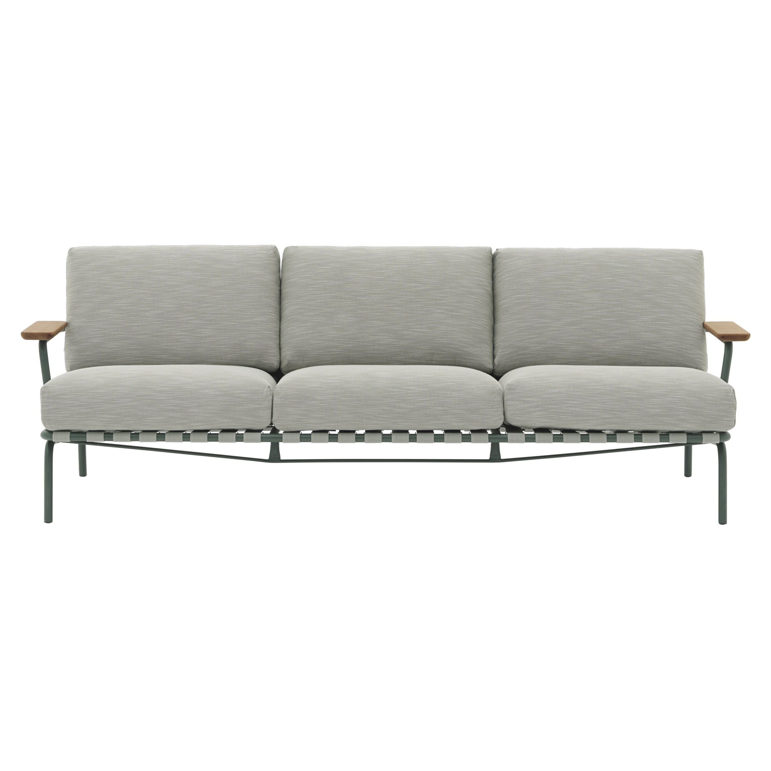 Settle Sofa: 3 Seater + Ribbed Weave 2