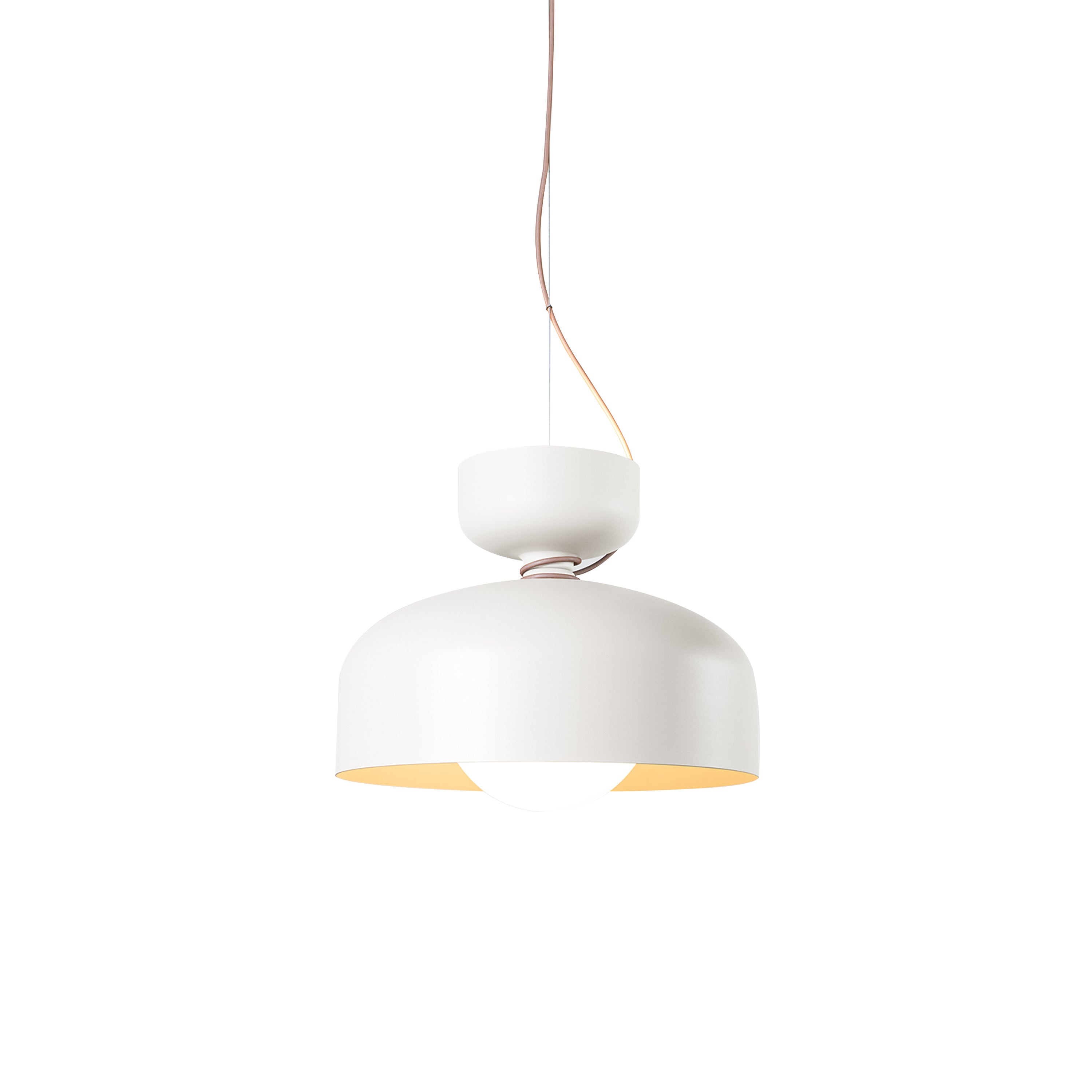 Spotlight Volumes Pendant Light: E+A + Vanilla