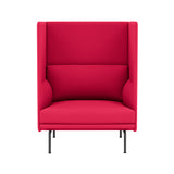 Outline Highback 1-Seater Sofa: Large + Small - 15.7