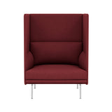 Outline Highback 1-Seater Sofa: Large + Small - 15.7