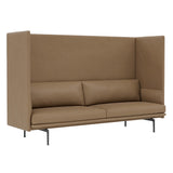 Outline Highback 3-Seater Sofa: Large + Small - 15.7