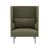 Outline Highback 1-Seater Sofa: Large + Small - 15.7