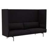 Outline Highback 3-Seater Sofa: Large + Small - 15.7