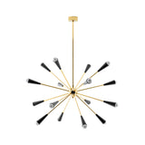 Sputnik Chandelier: Black