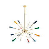 Sputnik Chandelier: Multi Color