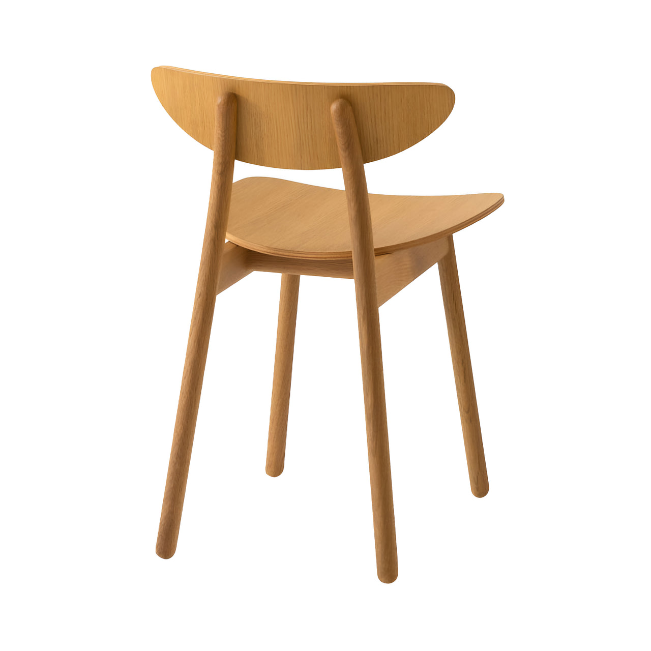 Cobrina Chair: Style B + White Oak