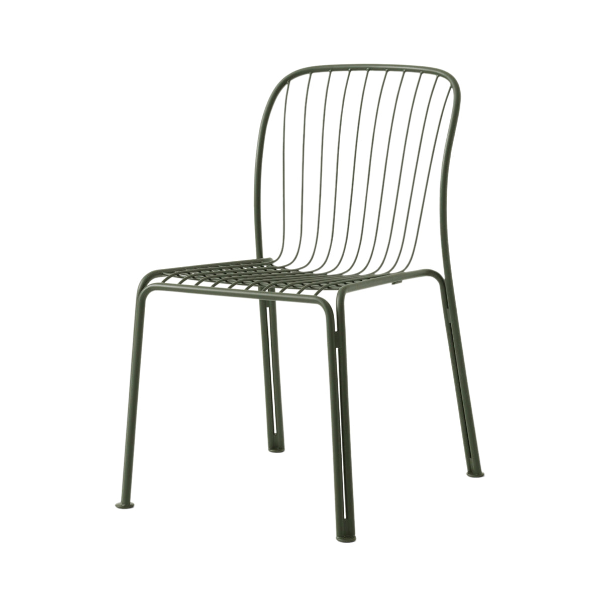 Thorvald SC94 Side Chair: Outdoor + Bronze Green