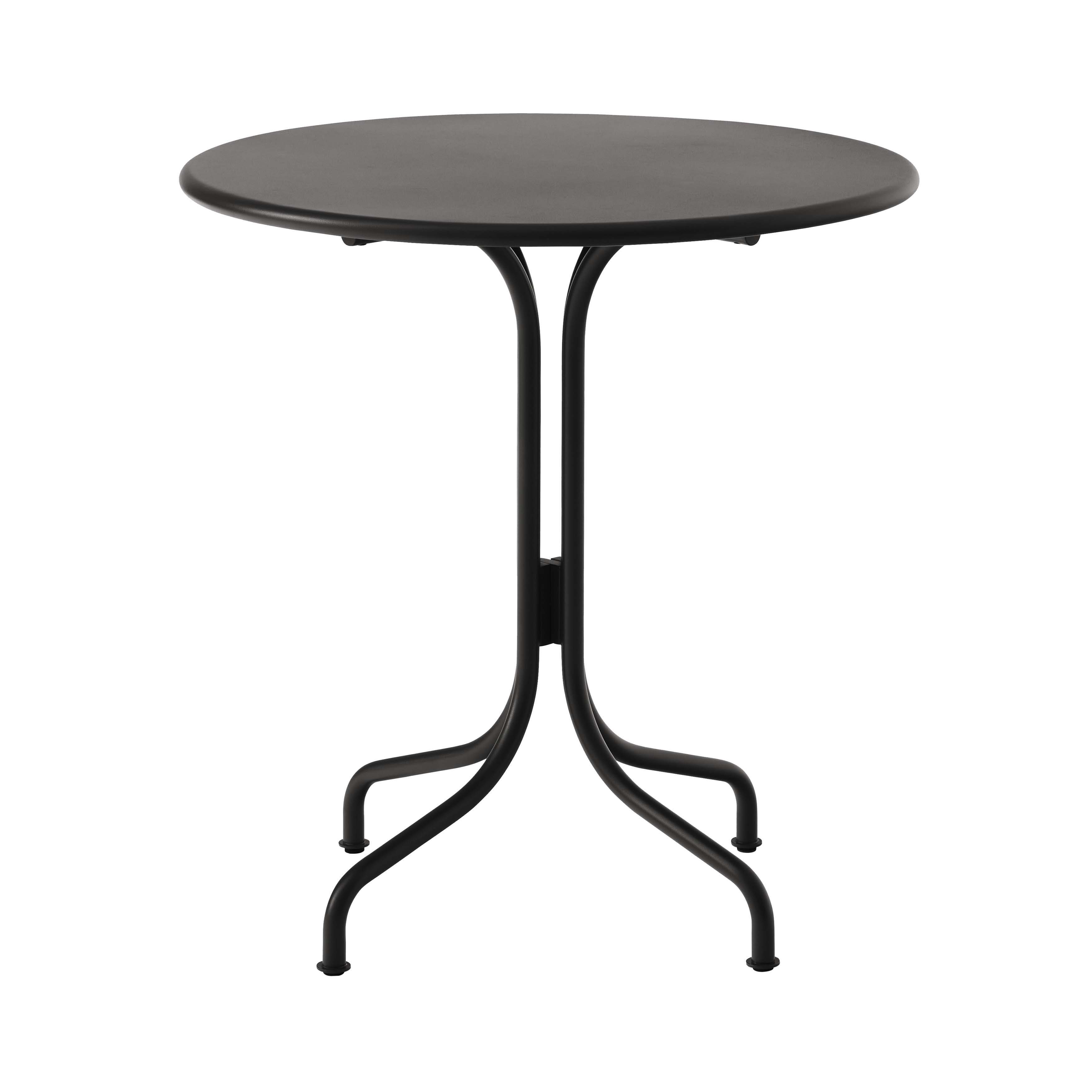 Thorvald SC96 + SC97 Cafe Table : Outdoor + Round + Warm Black