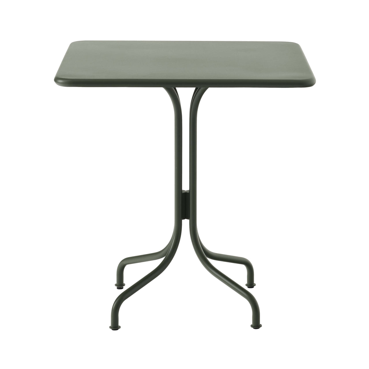 Thorvald SC96 + SC97 Cafe Table : Outdoor + Square + Bronze Green