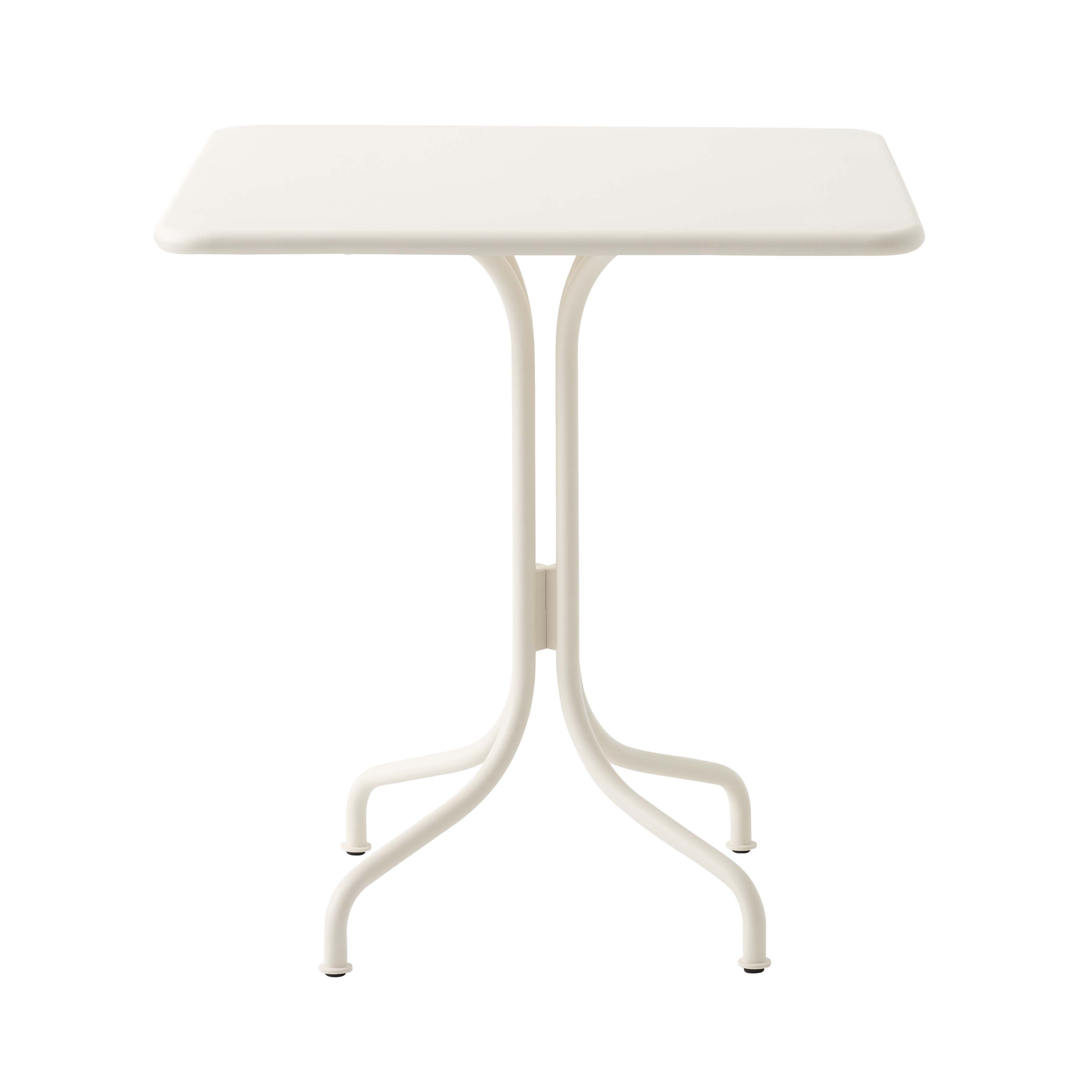 Thorvald SC96 + SC97 Cafe Table : Outdoor + Square + Ivory