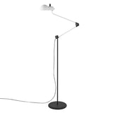 Topo Floor Lamp: White + Black