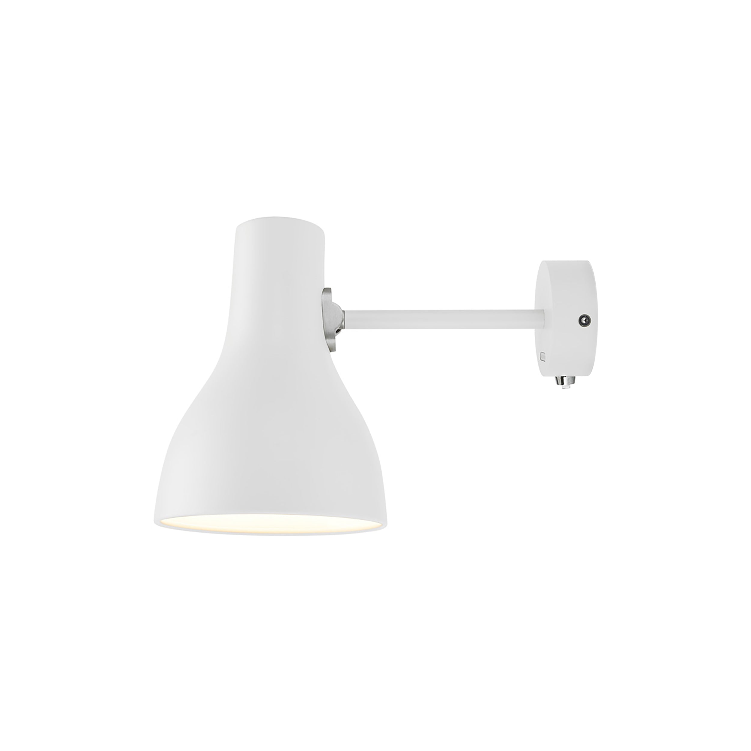 Type 75 Wall Light: Alpine White