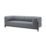 Elephant 3 Seater Sofa: Black