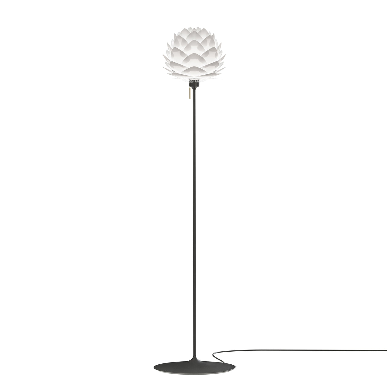 Silvia Champagne Floor Lamp: Mini - 13.4