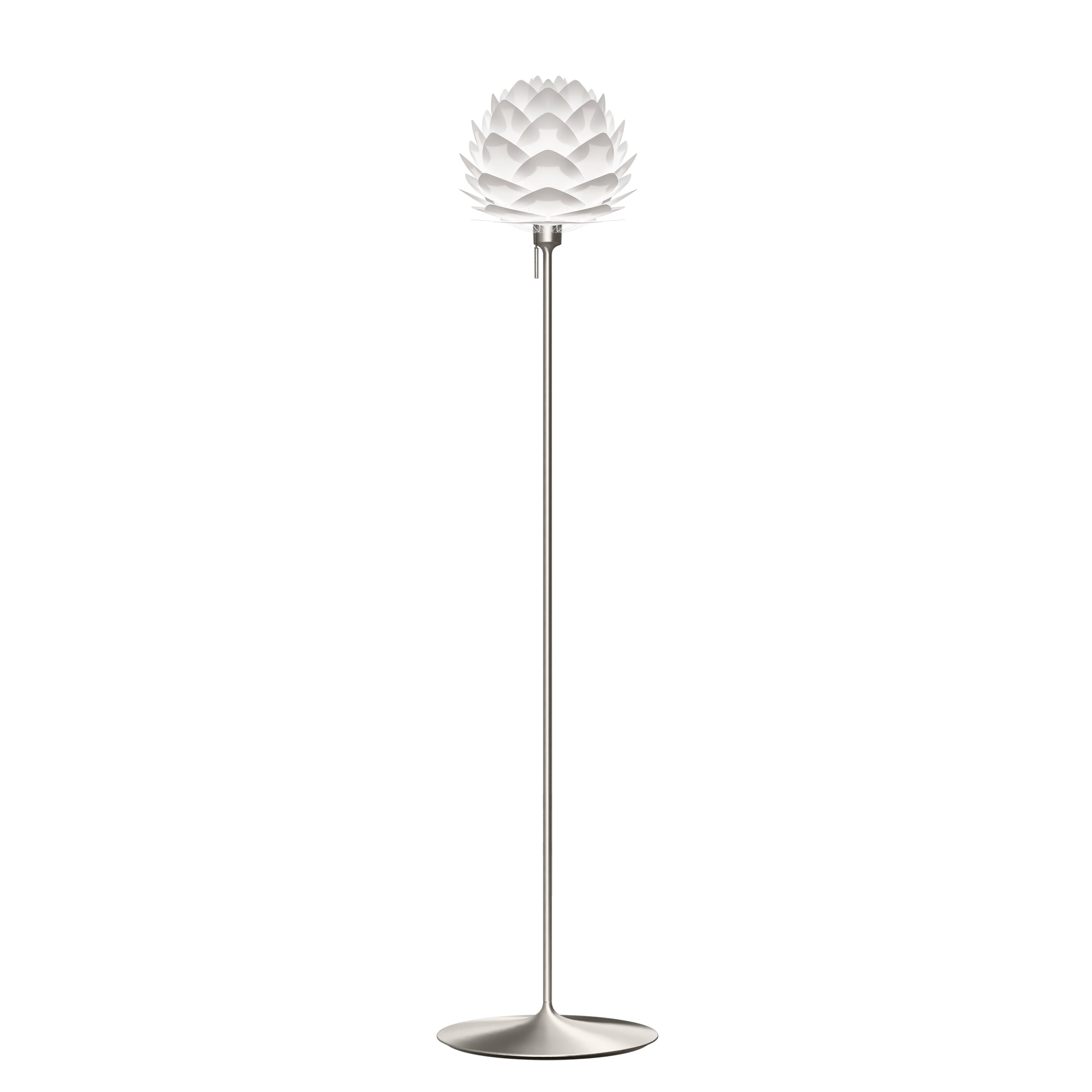 Silvia Champagne Floor Lamp: Mini - 13.4