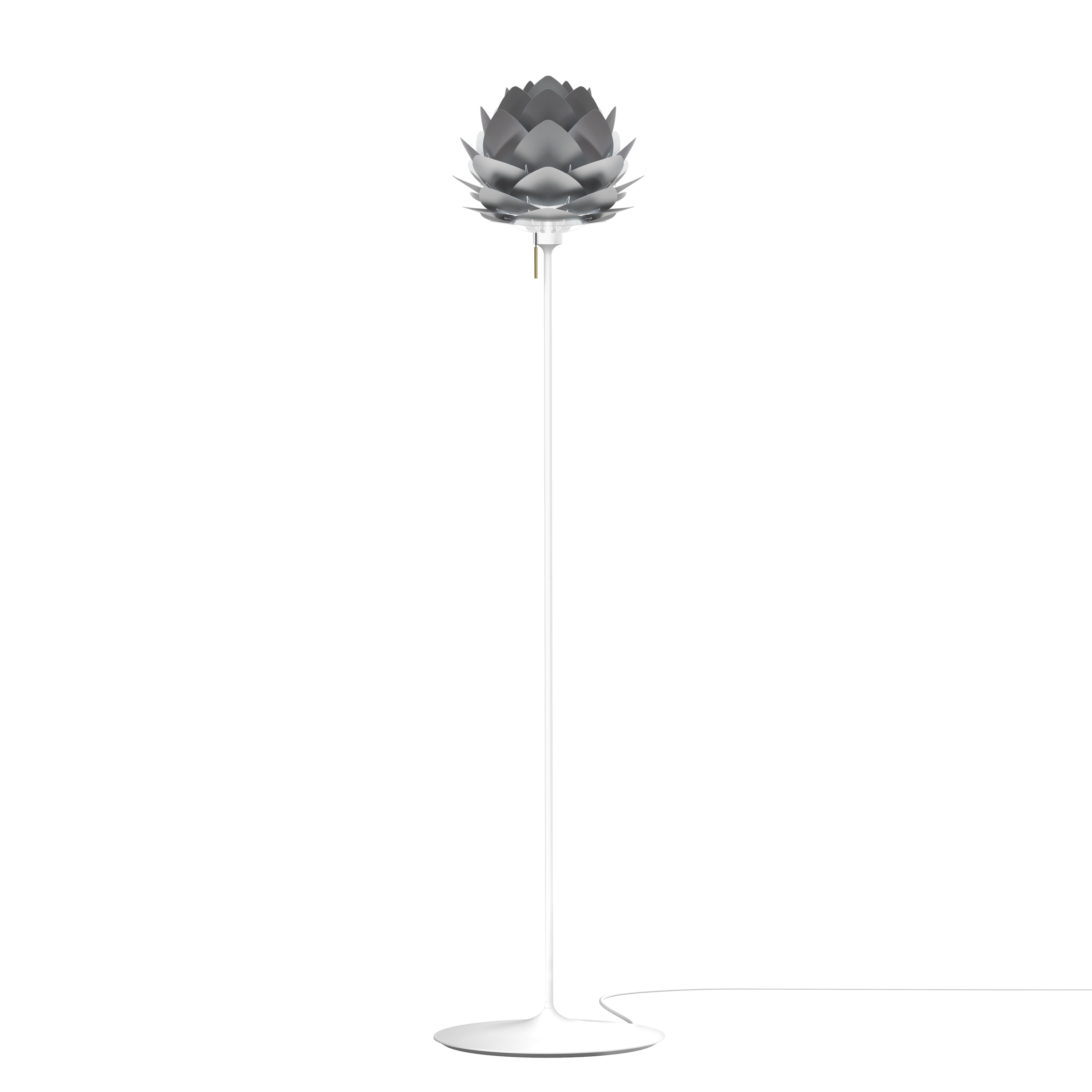 Silvia Champagne Floor Lamp: Mini - 13.4