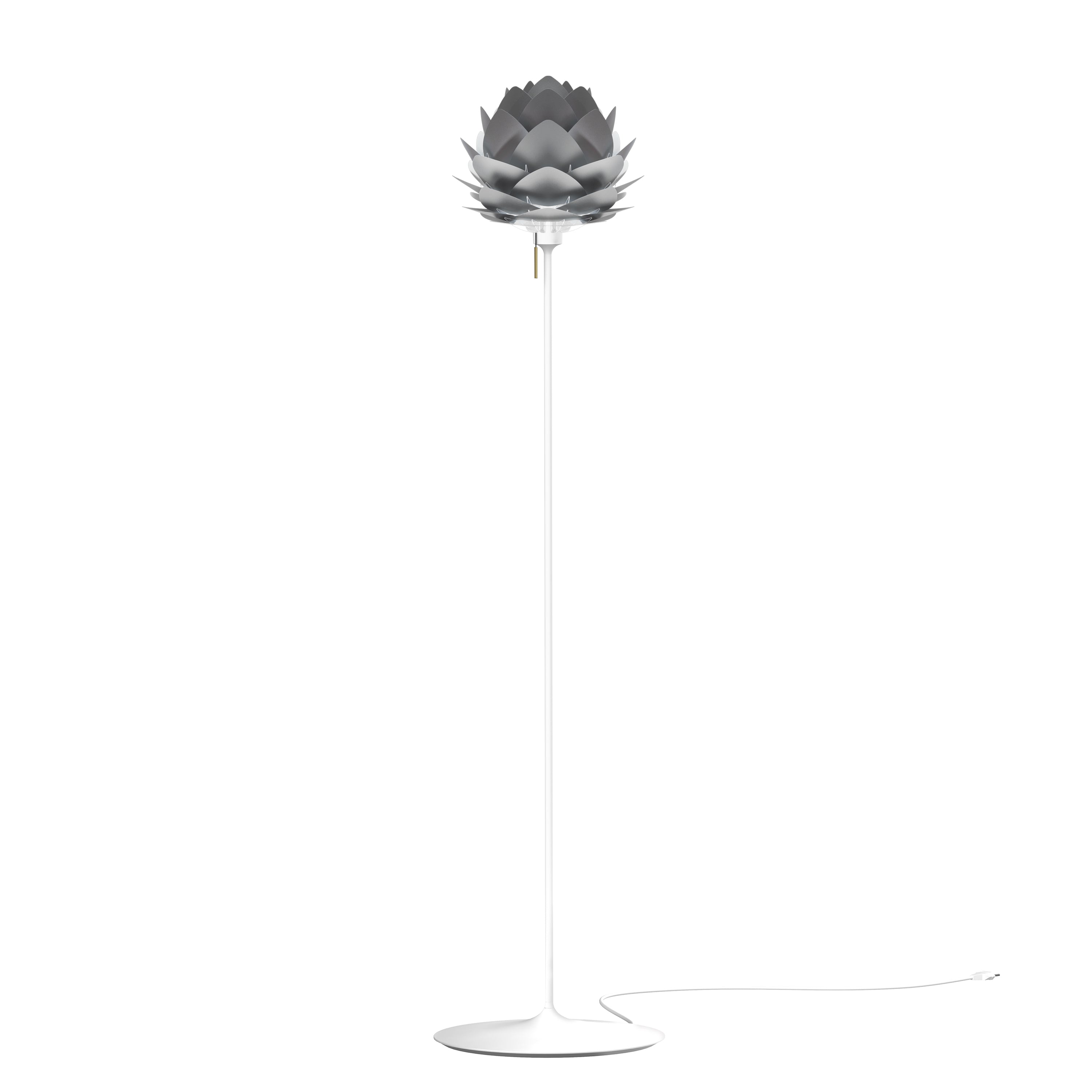 Silvia Champagne Floor Lamp: Mini - 13.4