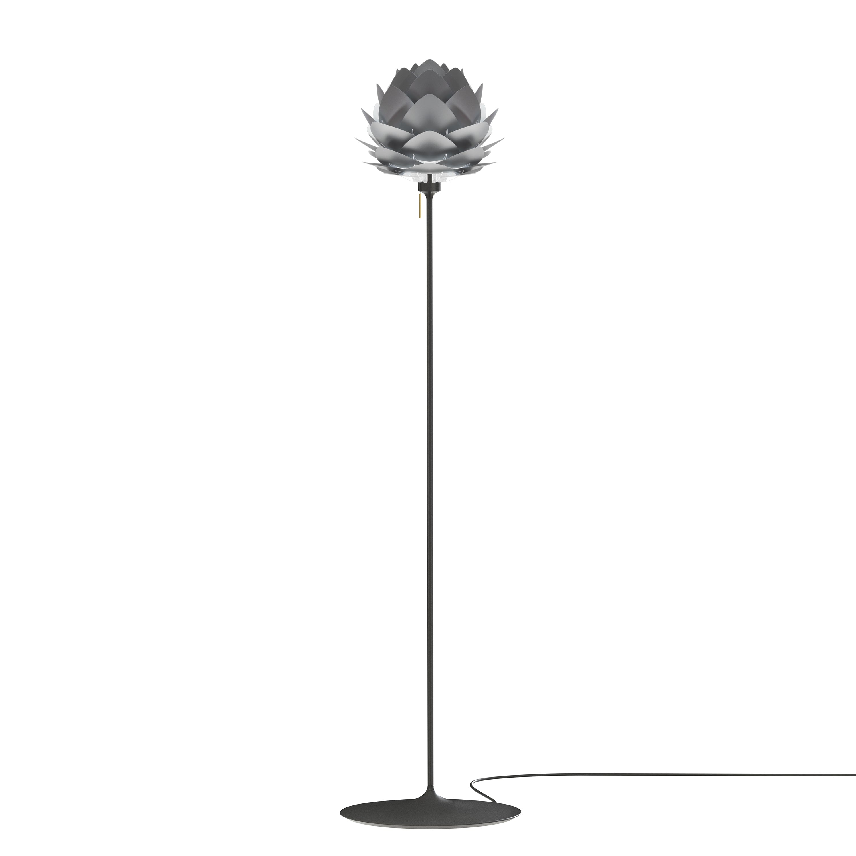 Silvia Champagne Floor Lamp: Mini - 13.4