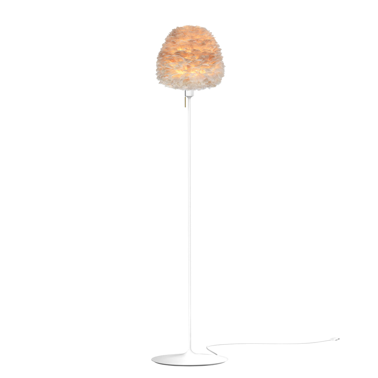 Eos Evia Champagne Floor Lamp: Medium - 15.8