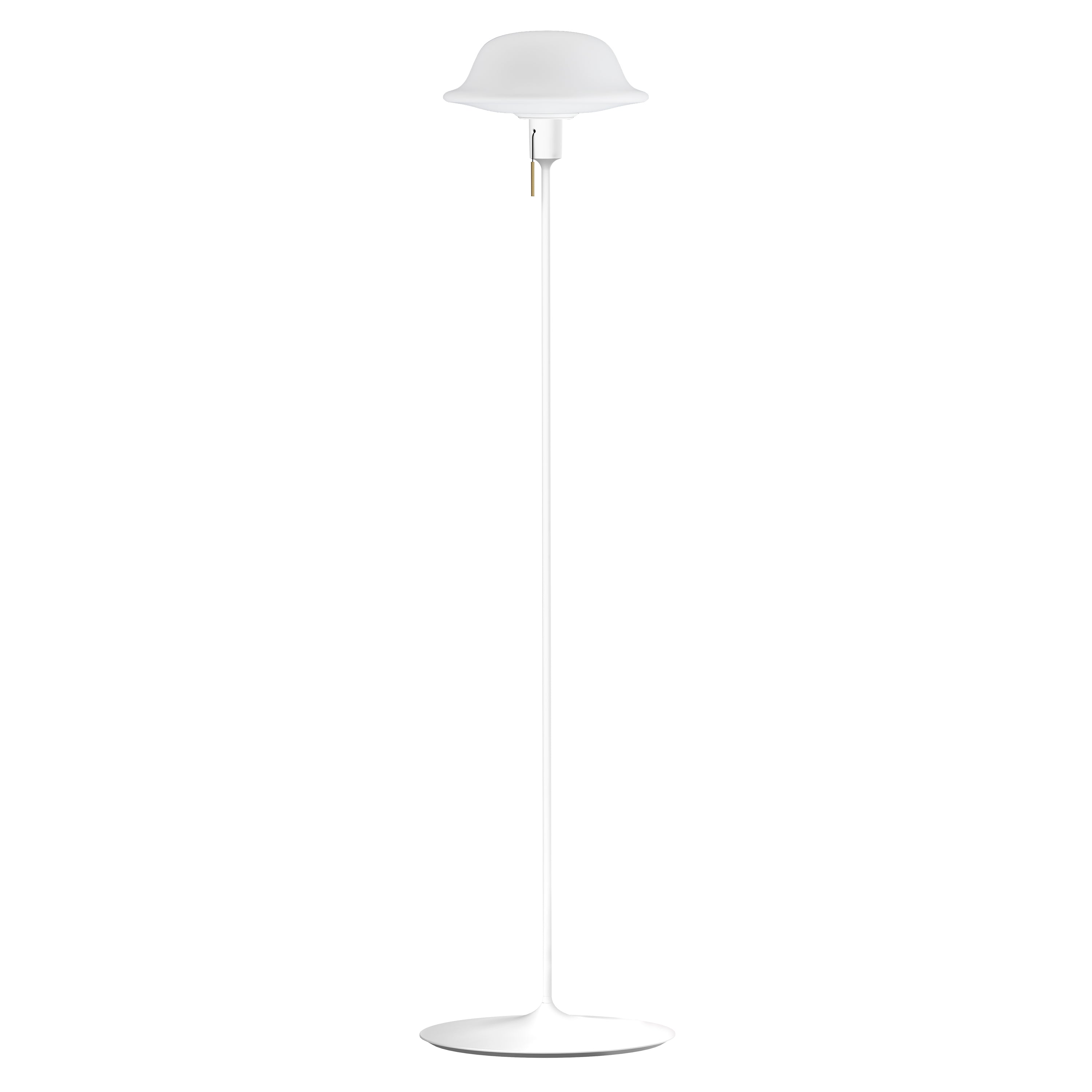 Butler Floor Lamp: White