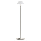 Butler Floor Lamp: Brushed Steel