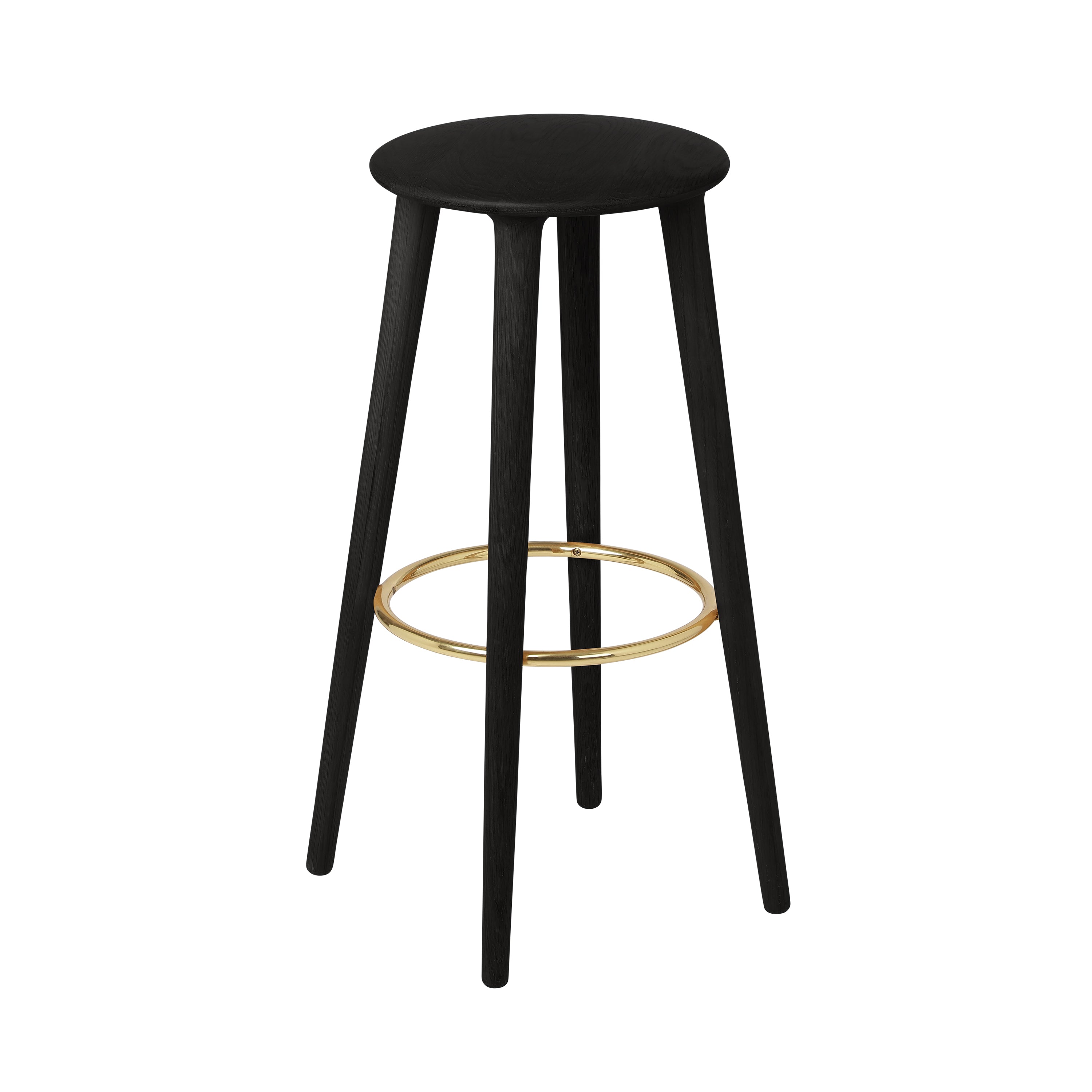 The Socialite Bar + Counter Stool: Bar + black oak