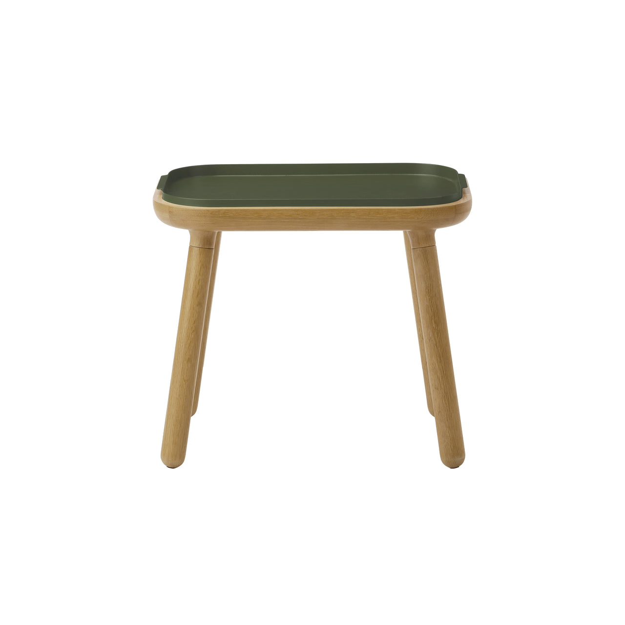 Paff Table: Tall + Olive Green