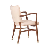 VLA61 Monarch Chair: Oiled Mahogany