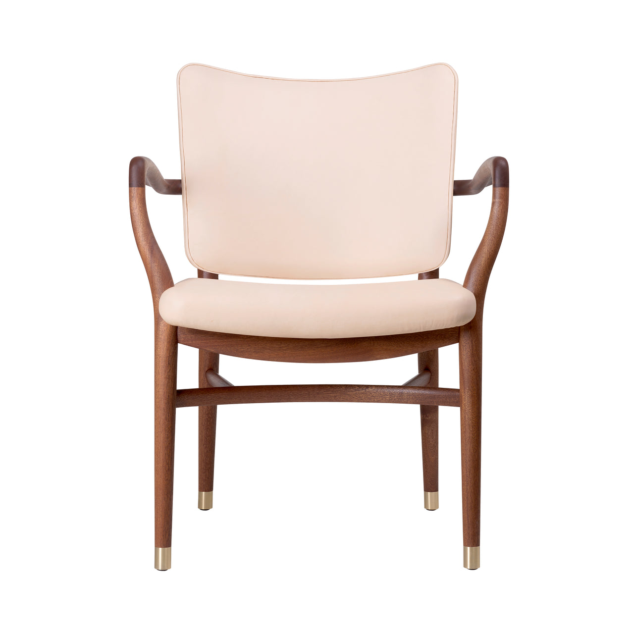 VLA61 Monarch Chair: Oiled Mahogany