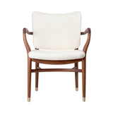 VLA61 Monarch Chair: Oiled Mahogany