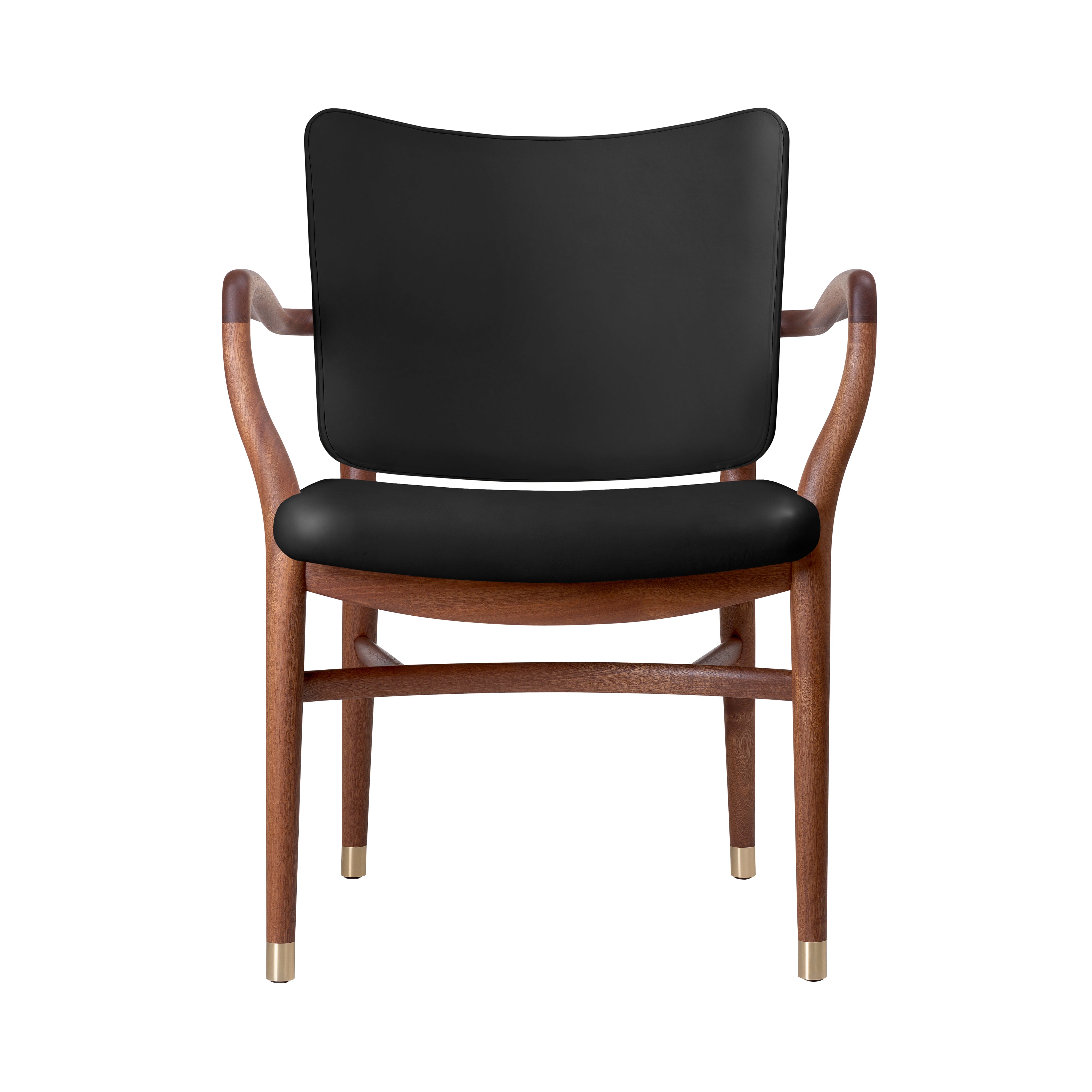 VLA61 Monarch Chair: Oiled Mahogany