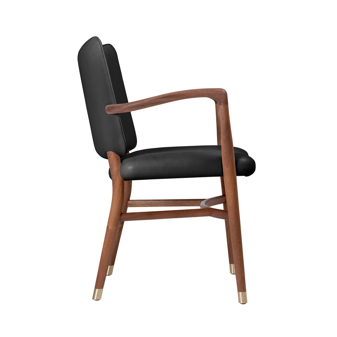 VLA61 Monarch Chair: Oiled Mahogany