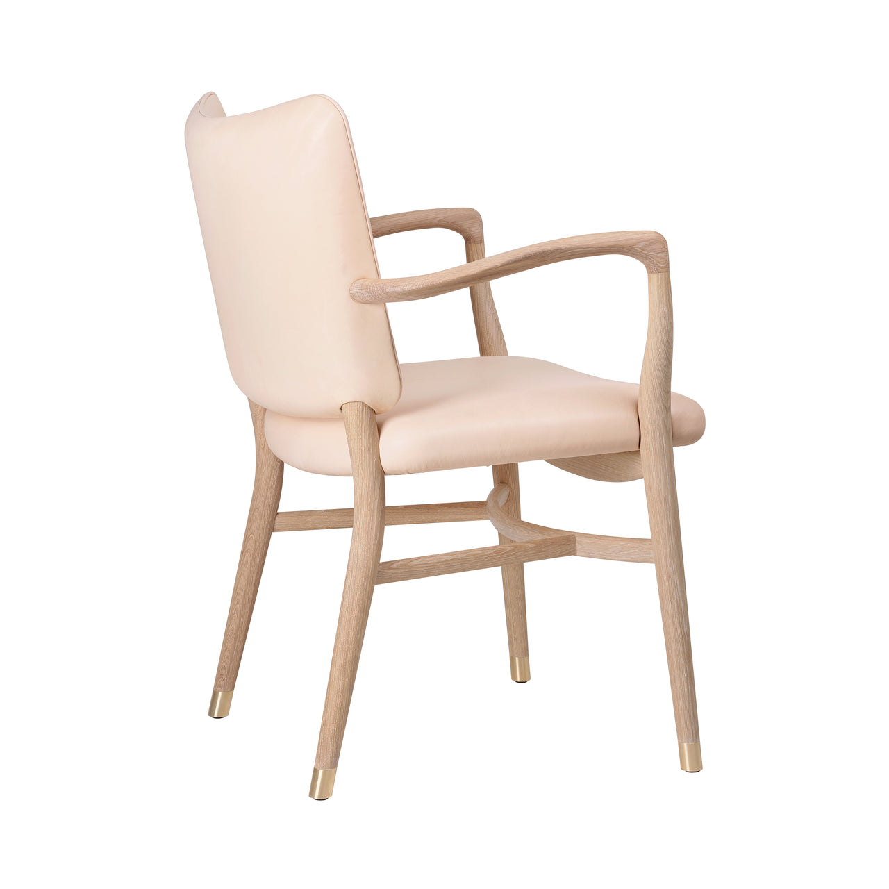 VLA61 Monarch Chair: White Oiled Oak