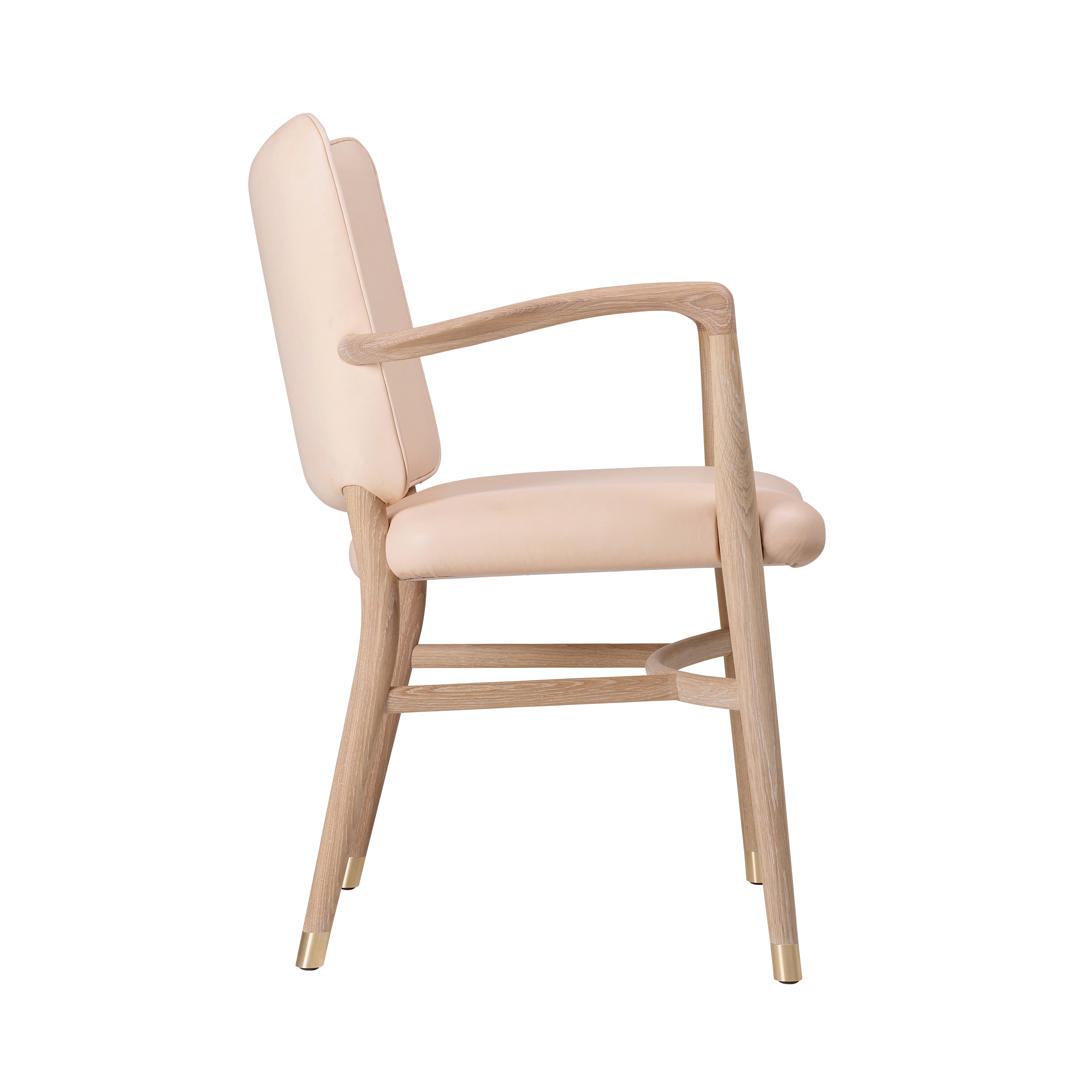 VLA61 Monarch Chair: White Oiled Oak