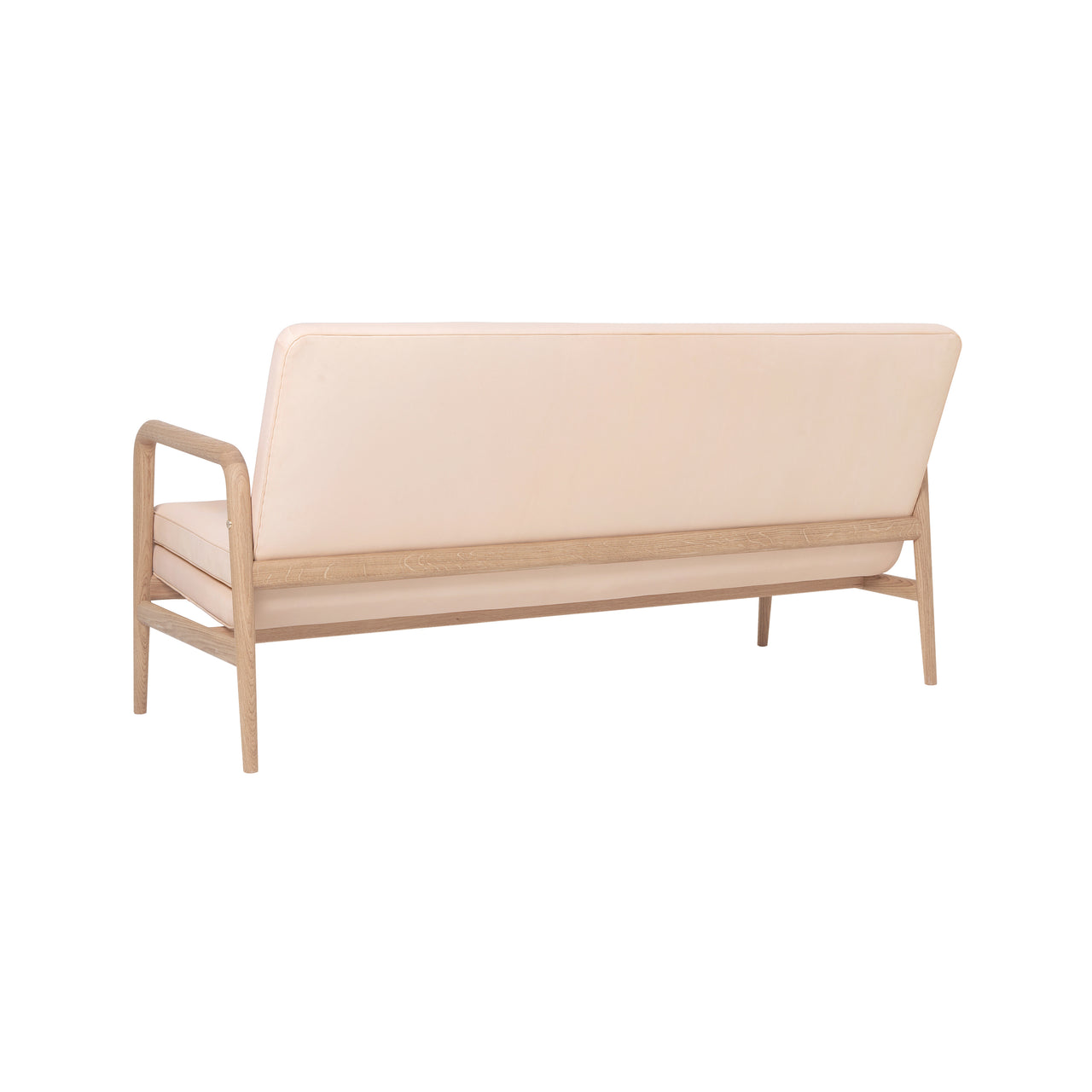 VLA77 Foyer Sofa: Oiled Oak