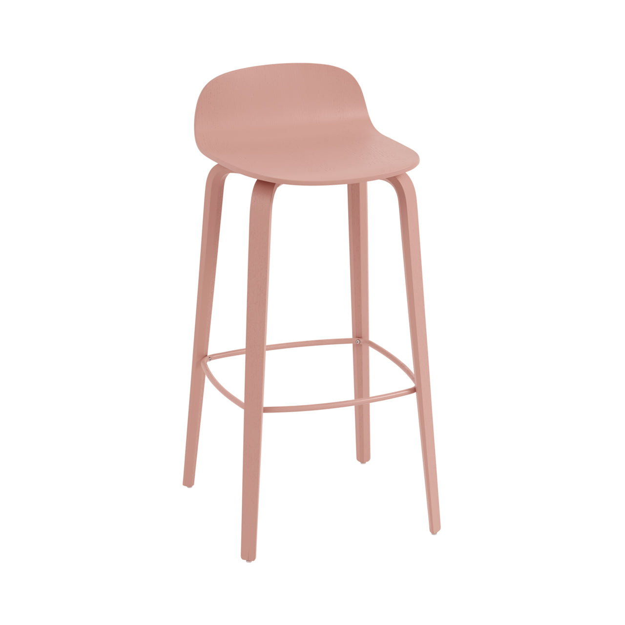 Visu Bar Stool: Tan Rose