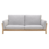 Castor Sofa 3 Seater: Pure Oak