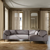 Collar Sofa: Open End 2 Seater