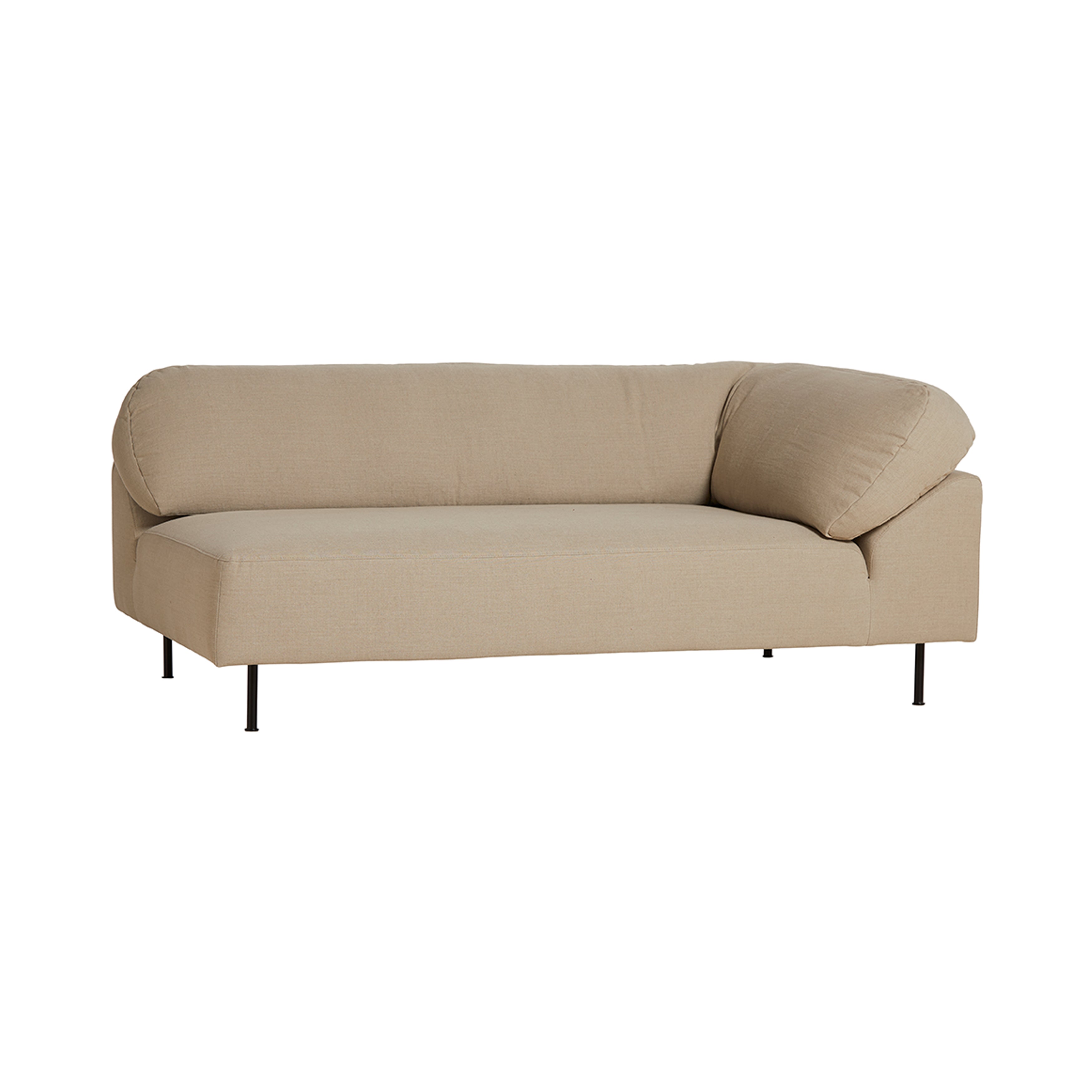 Collar Sofa: Open End: Right