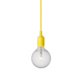 E27 Pendant Lamp: Yellow