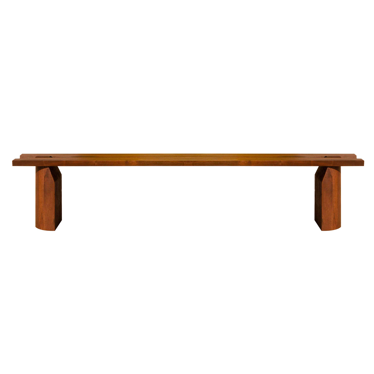 Morpho Bench: Oiled Walnut